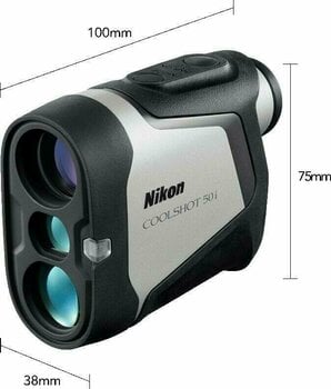 Distanciómetro de laser Nikon 50i Distanciómetro de laser Preto - 10