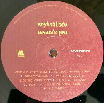 Vinyl Record Erykah Badu - Mama's Gun (2 LP) - 2