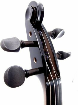 Electric Violin Yamaha SV-130S Silent Violin SET Black - 4