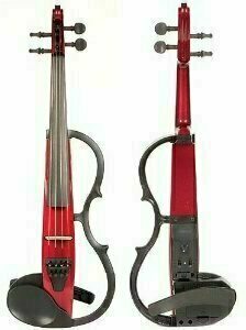 Elektromos hegedű Yamaha SV-130S Silent Violin SET Candy Apple RD - 5
