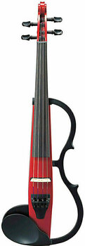 Electric Violin Yamaha SV-130S Silent Violin SET Candy Apple RD - 7