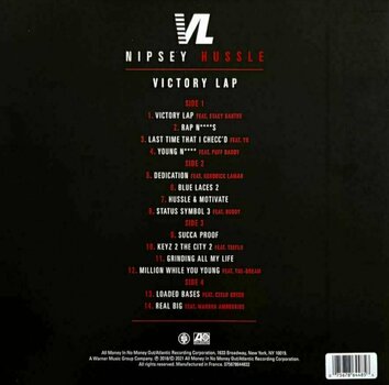 Vinyl Record Nipsey Hussle - Victory Lap (2 LP) - 6
