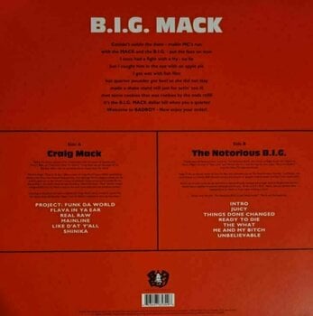 Vinyl Record Craig Mack And The Notorious B.I.G. - B.I.G. Mack (Original Sampler) (LP + Cassette) - 5