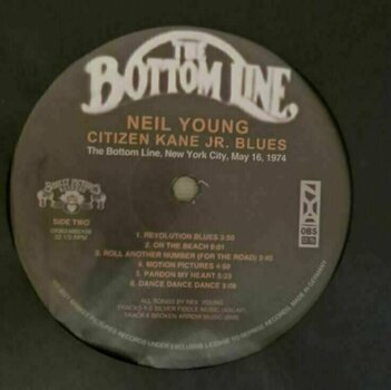 Disco de vinil Neil Young - Citizen Kane Jr. Blues (Live At The Bottom Line) (LP) - 3