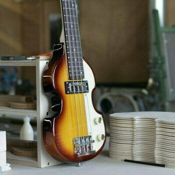 E-Bass Höfner Shorty Violin Bass Sunburst - 4