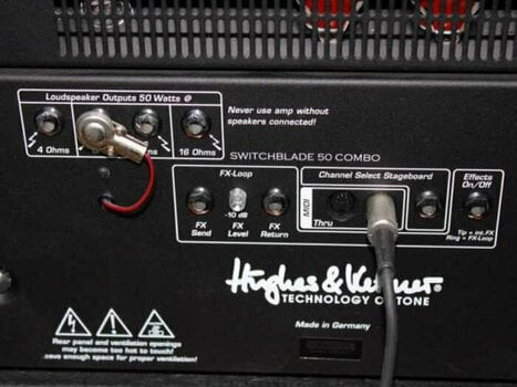 Amplificador combo a válvulas para guitarra Hughes & Kettner Switchblade 50-COMBO-TSC - 2