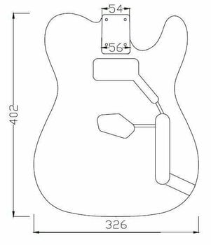 Guitar Body Dr.Parts TL BODY - 3