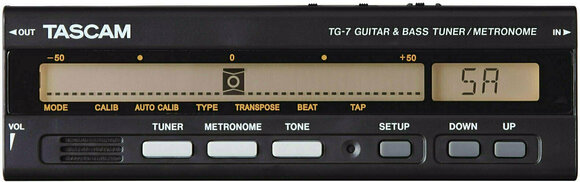 Afinador electrónico Tascam TG-7 - 3