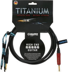 Instrument Cable Klotz TI-0300PSP Titanium 3 m Straight - Straight Instrument Cable - 2