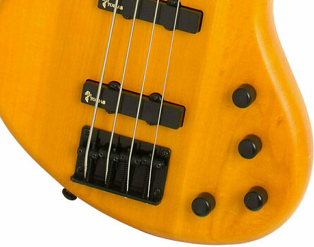 4-strenget basguitar Epiphone Toby Deluxe-IV Bass Translucent Amber - 3