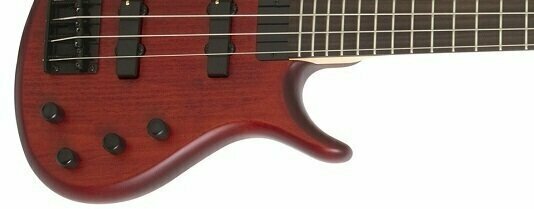 4-strenget basguitar Epiphone Toby Deluxe-IV Bass Translucent Red - 2