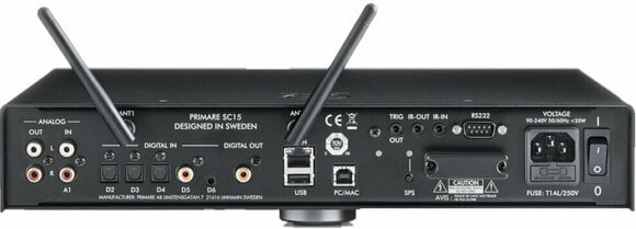Hi-Fi-forforstærker PRIMARE SC15 Prisma Sort - 2