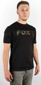 T-shirt Fox T-shirt Logo T-Shirt Black/Camo L - 3