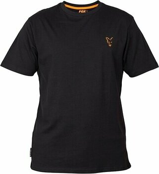 Horgászpóló Fox Horgászpóló Collection T-Shirt Black/Orange XL - 3