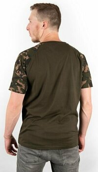Horgászpóló Fox Horgászpóló Raglan T-Shirt Khaki/Camo S - 4