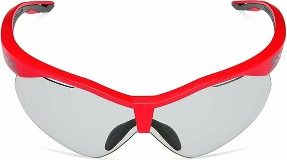 Cycling Glasses Spiuk Ventix-K Lumiris II Red Black/Lumiris II Photochromic/Flash Mirror Smoke Cycling Glasses - 2