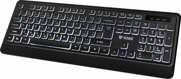 Billentyűzet Yenkee YKB 1025CS Vision Black Billentyűzet - 2