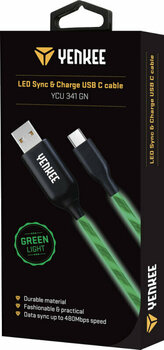 Cabo USB Yenkee YCU 341 GN Verde 100 cm Cabo USB - 3