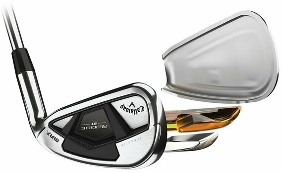 Golfschläger - Wedge Callaway Rogue ST Max Wedge 56° Graphite Right Hand Light - 5