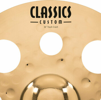 Crash Cymbal Meinl CC16TRC-B Classics Custom Trash Crash Cymbal 16" - 4