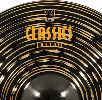 Crash Cymbal Meinl CC17DAC Classics Custom Dark Crash Cymbal 17" - 4