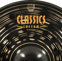 Crash Cymbal Meinl CC16DAC Classics Custom Dark 16" Crash Cymbal - 3