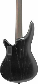 Multiscale Bass Guitar Ibanez SRMS5-WK Weathered Black Multiscale Bass Guitar - 5