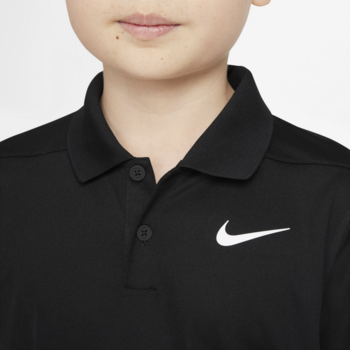 Polo košeľa Nike Dri-Fit Victory Boys Golf Polo Black/White M - 3