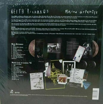 Vinyl Record Keith Richards - Main Offender (3 LP + 2 CD) - 3