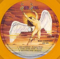 Vinyl Record Bad Company - Live 1979 (RSD 2022) (Orange Vinyl) (2 LP) - 1