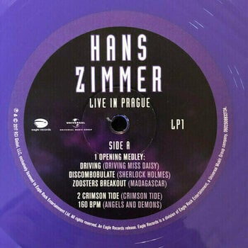 Vinyl Record Hans Zimmer - Live In Prague (Coloured) (4 LP) - 3
