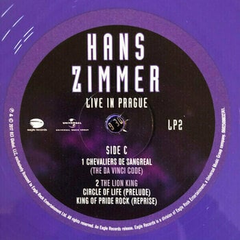 Vinyl Record Hans Zimmer - Live In Prague (Coloured) (4 LP) - 5