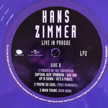 Hanglemez Hans Zimmer - Live In Prague (Coloured) (4 LP) - 6