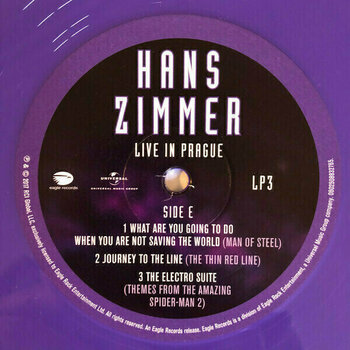 Disque vinyle Hans Zimmer - Live In Prague (Coloured) (4 LP) - 7