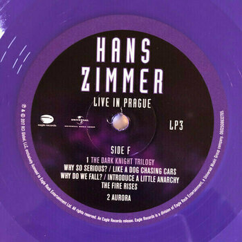 Vinyl Record Hans Zimmer - Live In Prague (Coloured) (4 LP) - 8