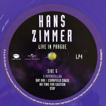 Disque vinyle Hans Zimmer - Live In Prague (Coloured) (4 LP) - 9