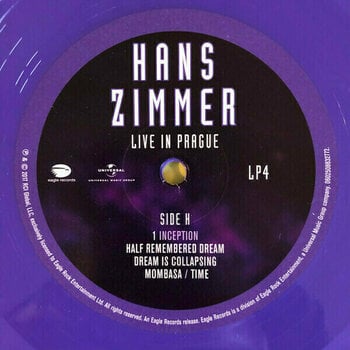Schallplatte Hans Zimmer - Live In Prague (Coloured) (4 LP) - 10