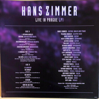 Vinyl Record Hans Zimmer - Live In Prague (Coloured) (4 LP) - 11