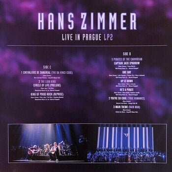 Disque vinyle Hans Zimmer - Live In Prague (Coloured) (4 LP) - 12