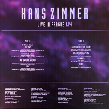 Vinyl Record Hans Zimmer - Live In Prague (Coloured) (4 LP) - 14