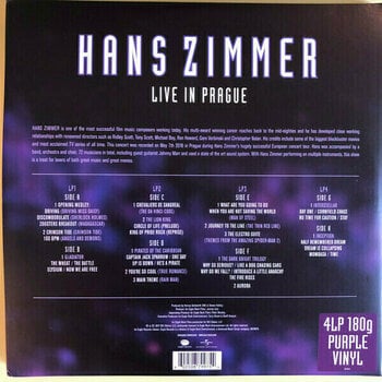 Vinylskiva Hans Zimmer - Live In Prague (Coloured) (4 LP) - 15