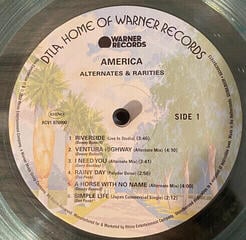 Hanglemez America - Alternates & Rarities (RSD 2022) (Clear Vinyl) (LP) - 2