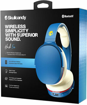 Wireless On-ear headphones Skullcandy Hesh Evo Blue - 11