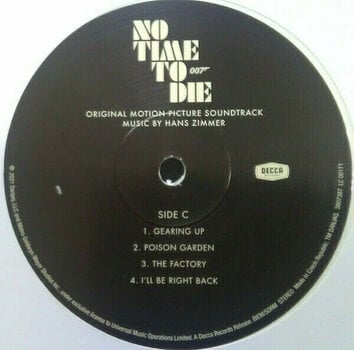 Vinylplade Hans Zimmer - No Time To Die (White Coloured) (2 LP) - 5