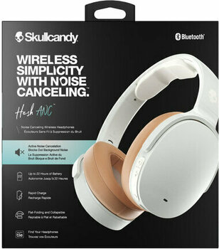 Wireless On-ear headphones Skullcandy Hesh Anc Wireless White - 10