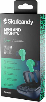 Wireless In-ear headphones Skullcandy Dime Green - 21