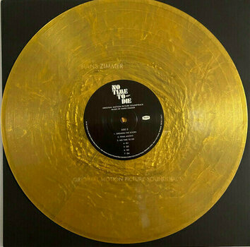 Disque vinyle Hans Zimmer - No Time To Die (Gold Coloured) (2 LP) - 3
