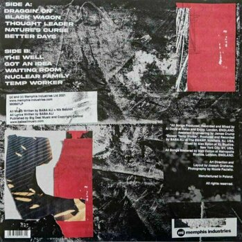Δίσκος LP Baba Ali - Memory Device (Turquoise/Black Splatter Vinyl) (LP) - 5