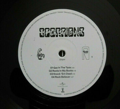Vinyl Record Scorpions - Rock Believer (2 LP) - 3