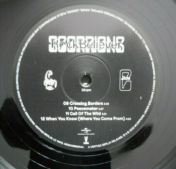 Vinyl Record Scorpions - Rock Believer (2 LP) - 5